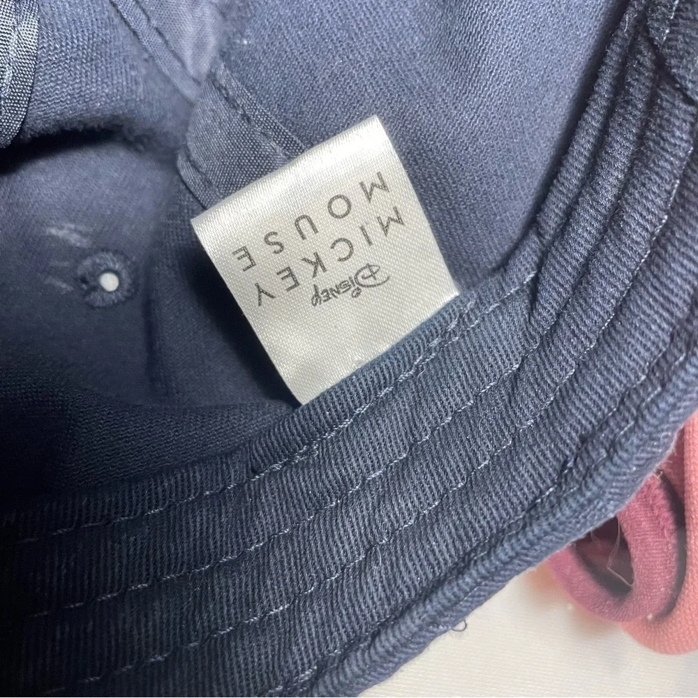 Disney Navy Blue Hat with Embroidered Character